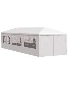 vidaXL carpa para fiestas blanco 3x9 m