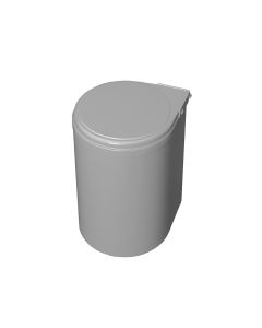 Contenedor de reciclaje para fijación a puerta con vaso de