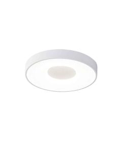 Mantra plafón de techo LED redondo blanco regulable coin app y mando –