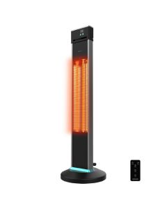 Cecotec calefactor eléctrico de exterior de torre readywarm 2000 power