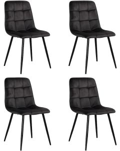 Dupi sillas de comedor altea | pack 4 unidades | gris
