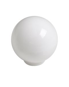 Tirador bola abs 29mm blanco brillo, lote de 50