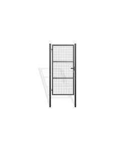 Puerta de malla para jardin 1m OLGA.200cm gris