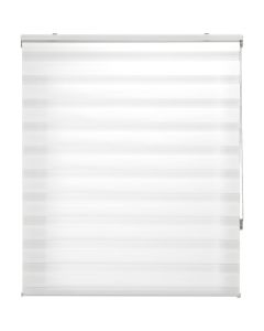 Blindecor lira | estor enrollable noche y día 100x180  blanco