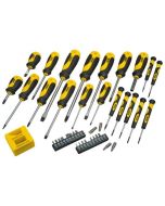 Caja de 20 destornilladores stanley stht0-62113 - phillips, robertson, torx