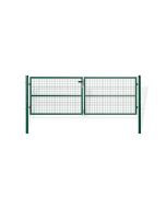 Puerta batiente de malla metálica 3m oLGa a.100cm verde