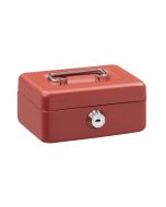 Arregui elegant c9004 caja caudales acero con ranura, 12,5 cm ancho, rojo