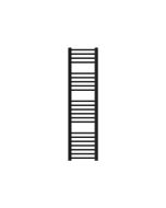 Radiador toallero de baño sahara 300 x 1400 mm negro