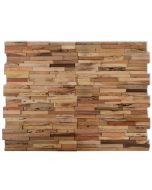 vidaXL paneles revestimiento pared 10 uds madera teca reciclada 1,03m²