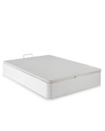 Canapé abatible 150x190 cm, color blanco