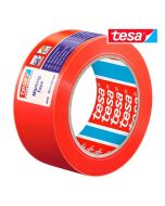Cinta de balizar adhesiva roja 33m x 50mm 60760