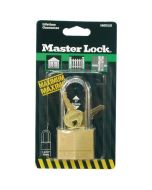 Candado de latón macizo - master lock - 50 mm - cerradura de doble pestaña