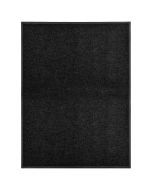 Felpudo lavable negro 90x120 cm es5421