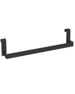 Valaz toallero para coLGar en mueble cuadrado en negro mate para baño