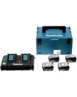 Pack 4 baterías 5ah + cargador - makpac