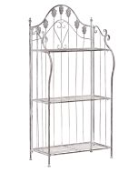 Estantería visano 59 cm 123 cm metal gris