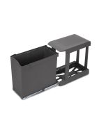 Contenedores de reciclaje para cocina, 1 x 30l, fijación inferior y