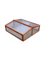 Invernadero Gardiun wooden ii 90x82x32 cm en madera y policarbonato