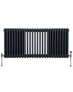 Radiador tradicional horizontal de 3 columnas - 600x 1192mm - gris