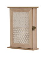 Caja para llave 20x6,5x26,5cm mdf color marrón Homcom