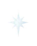 Decoración colgante de exterior LED osma 67 cm estrella blanco