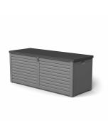 Arcón exterior para jardín con capacidad de 390l gardiun lift 143x53x56 cm