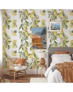 Papel pintado limones