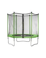 Cama elástica "yoopi" - ø 3.05 m - con red + escalera + cubierta de protecc
