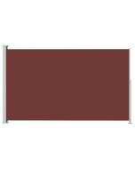 vidaXL toldo lateral retráctil de jardín marrón 180x300 cm