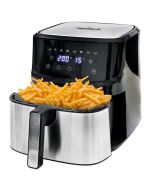 Freidora de aire essential plus  6,5l  1700w - la moustache - inox