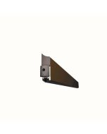 Burlete automatico sobreponer aplique 1230 mm marron