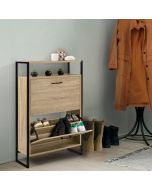 Mueble zapatero industrial de 12 pares 63,2 cm