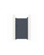 Puerta de jardin alumino"eiger" gris - 1m x 180cm