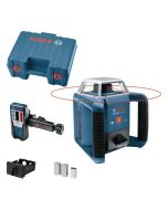 Láser rotativo Bosch professional grl 400 h - alcance 400 metros de diámetr
