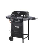 Babarcoa a gas "party 3" - 3 quemadores (1 lateral) -  5,8kw - negro