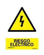 Señal riesgo eléctrico