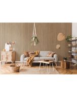 Friso pvc Alist beige marrón 260x37,5 cm