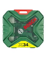 Maletín mixto 34 piezas Bosch
