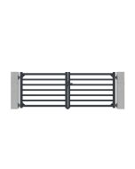 Puerta batiente de aluminio 3m antelao h.110cm