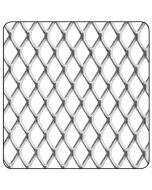 Chapa aluminio "malla mediana" 10 x 5,5 mm