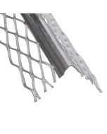 Ángulo de acero galvanizado para yeso 250 x 3,2 x 3,2 cm