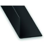 Ángulo pvc negro 260 x 2 x 2 cm