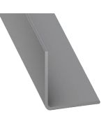 Ángulo pvc gris 260 x 2 x 2 cm