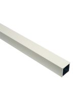Tubo cuad. alu blanco 20x20x1,5-2m