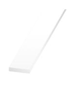 Perfil liso pvc 200 x 4 x 0,3 cm