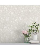 Papel pintado tnt autoadhesivo magnolia beige 53x600 cm