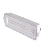 Luz de emergencia LED estanca 4w ip54 – 530 lm – empotrable o superficie 3h