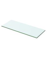 Panel de estante vidrio claro 50x15 cm