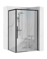 Rea cabina de ducha solar black mat 120x90, 90x118,5x195 cm
