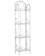 Estantería valdivia 40 cm 166 cm metal blanco